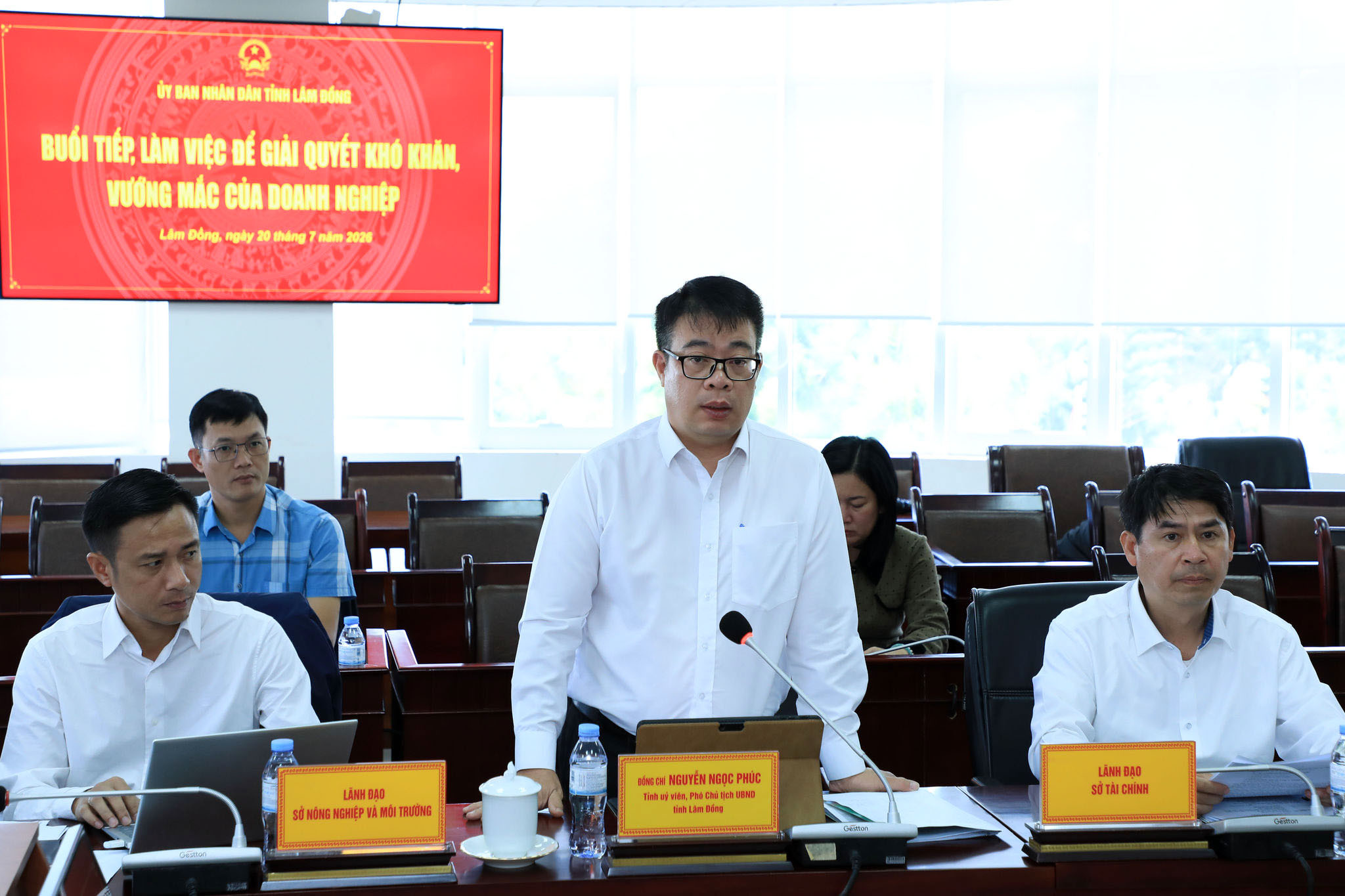 Lâm Đồng tập trung tháo gỡ khó khăn, tạo điều kiện cho doanh nghiệp phát triển